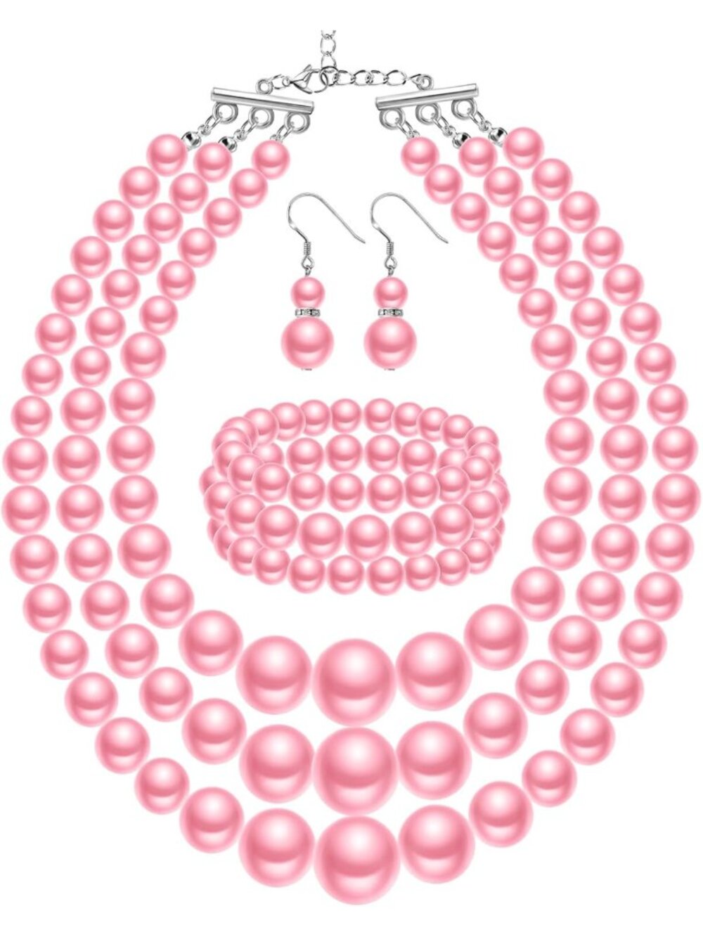 Elegant Pearl Jewelry Set for Women - Perfect Gift for 20s, Bridal & Special